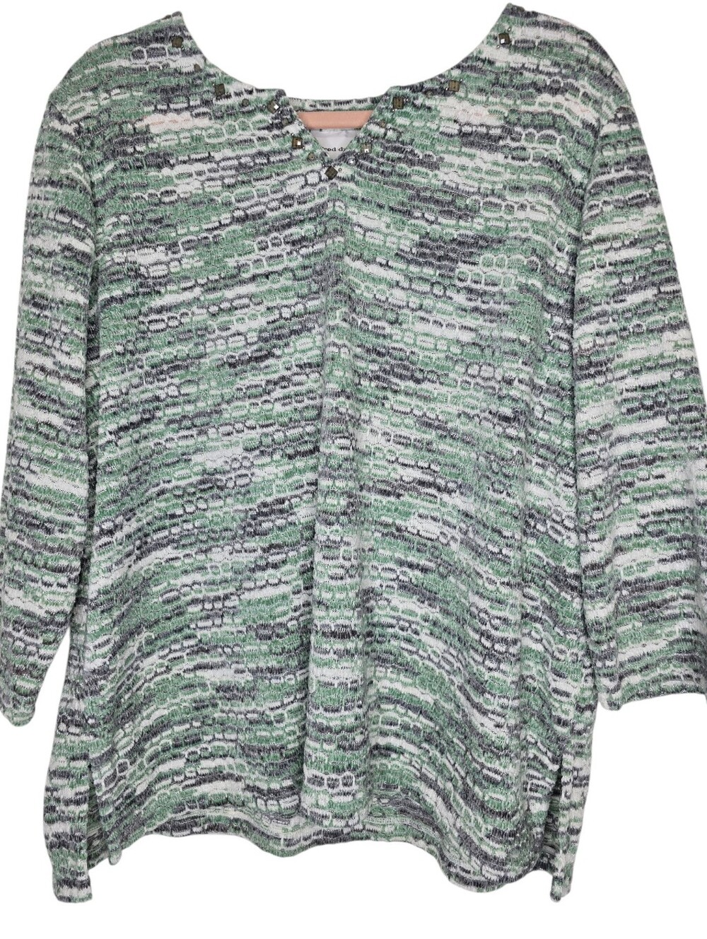 Alfred Dunner embellished sweater